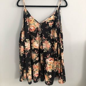Free People Floral Tunic